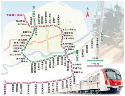 地鐵9號線最新線路圖，時代脈絡(luò)與城市的躍遷印記