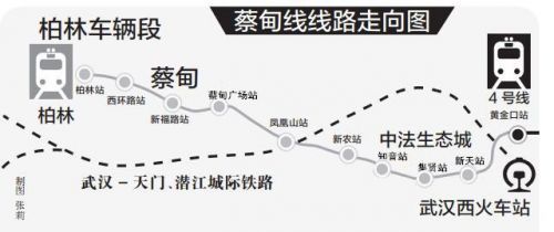 蔡甸線地鐵最新動態(tài)更新